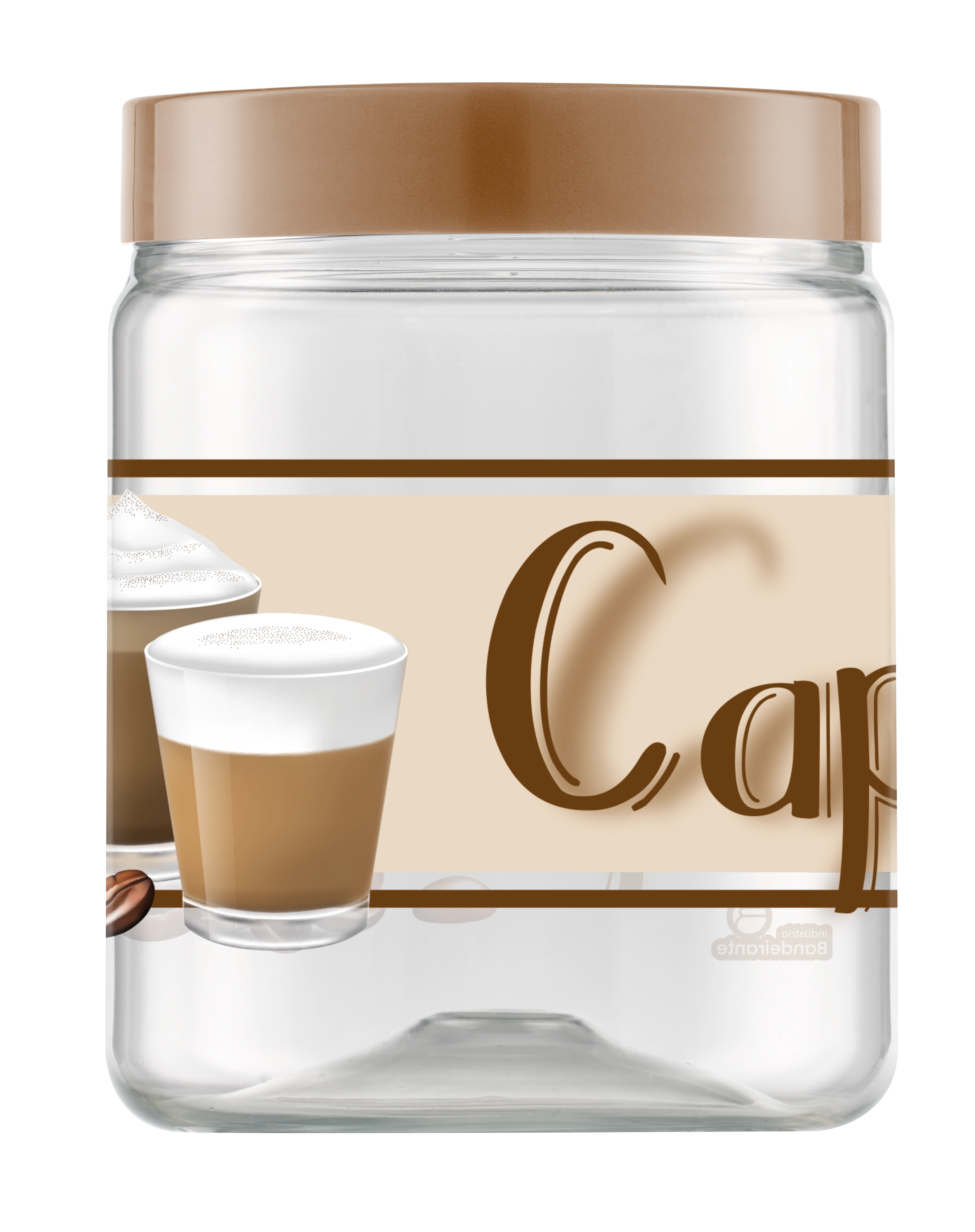 Pote Mantimento Cappuccino 650ml 8615 Bandeirante