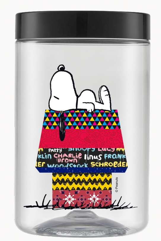 Pote Organizador Snoopy Vintage 1500ml 9823 Bandeirante