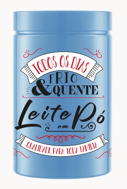 Pote Mantimento Spresso Leite Po Azul 1500ml 9838 Bandeirante