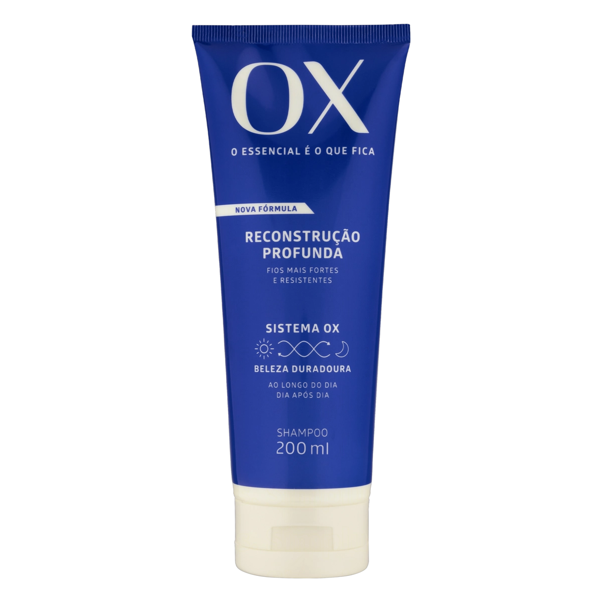 Shampoo Ox Cosméticos Reconstrução Profunda Bisnaga 200ml