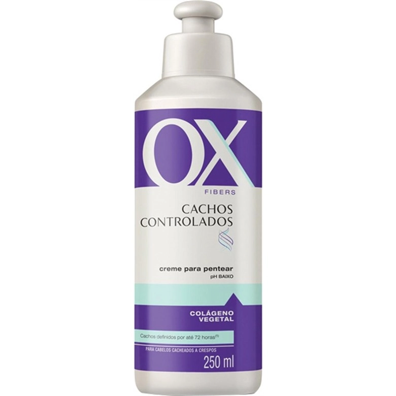 Creme Para Pentear Ox Fibers 250ml Cachos Controlados Unit