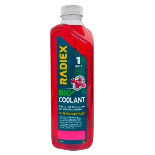 Aditivo de Radiador Bio Coolant Superior Concentrado Rosa 1 Litro - RADIEX R1884