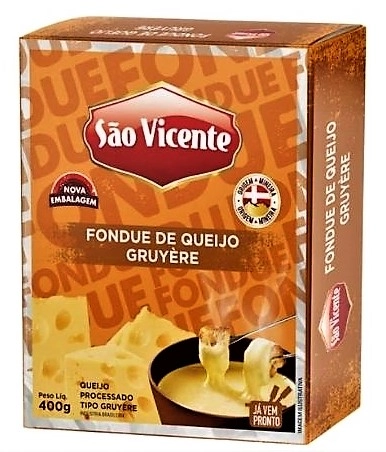 Fondue De Queijo Gruyère São Vicente Caixa 400g