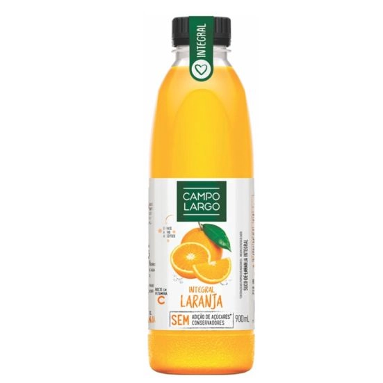 Suco Integral Laranja Campo Largo Garrafa 1,35l