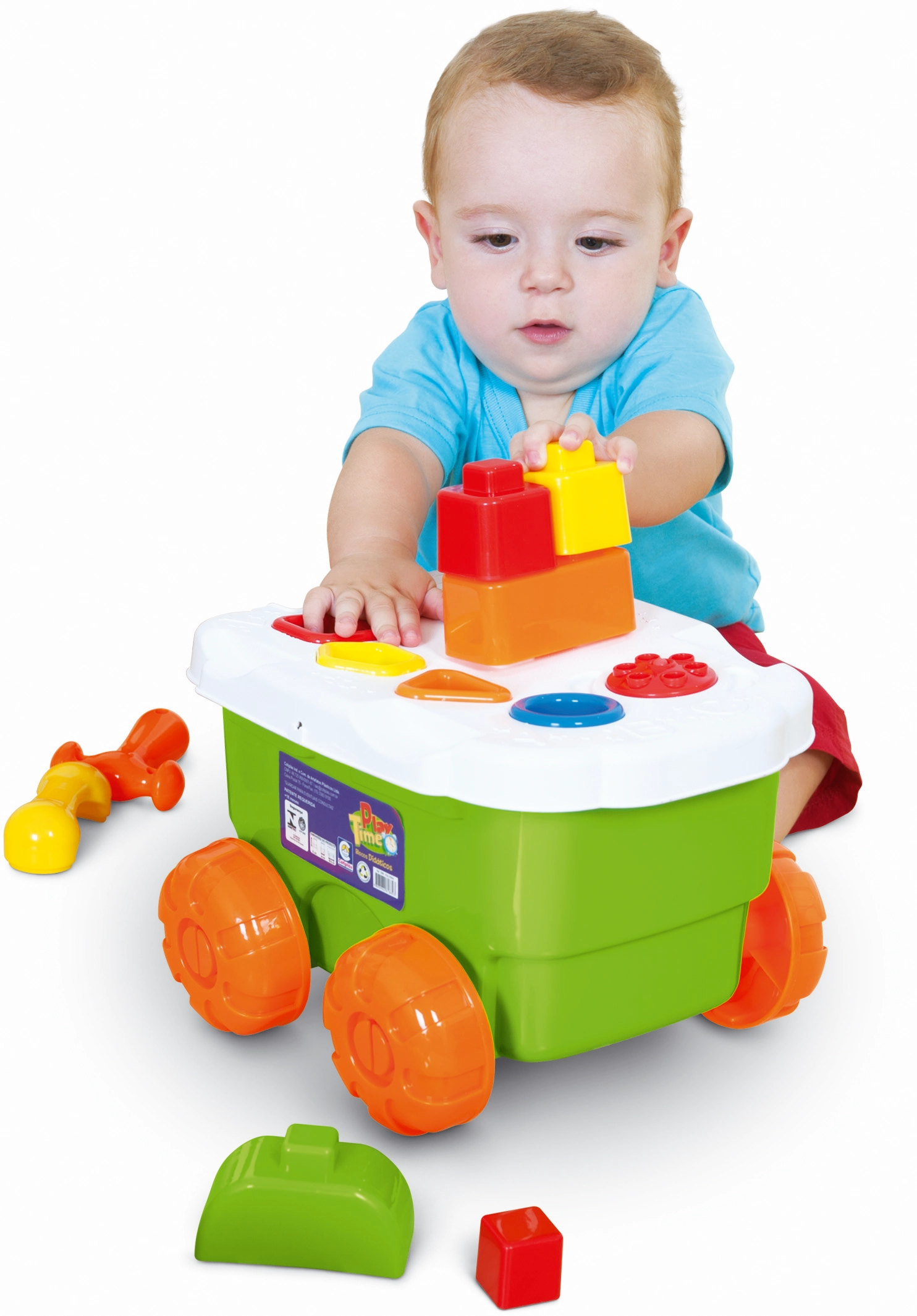 Carrinho De Formas Didaticas Play Time