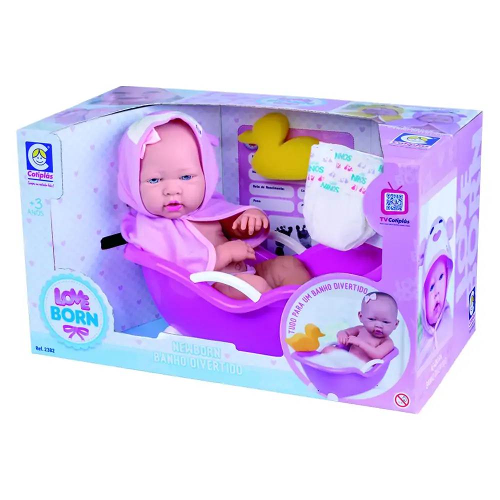 Love Born Banho Divertido Cotiplas