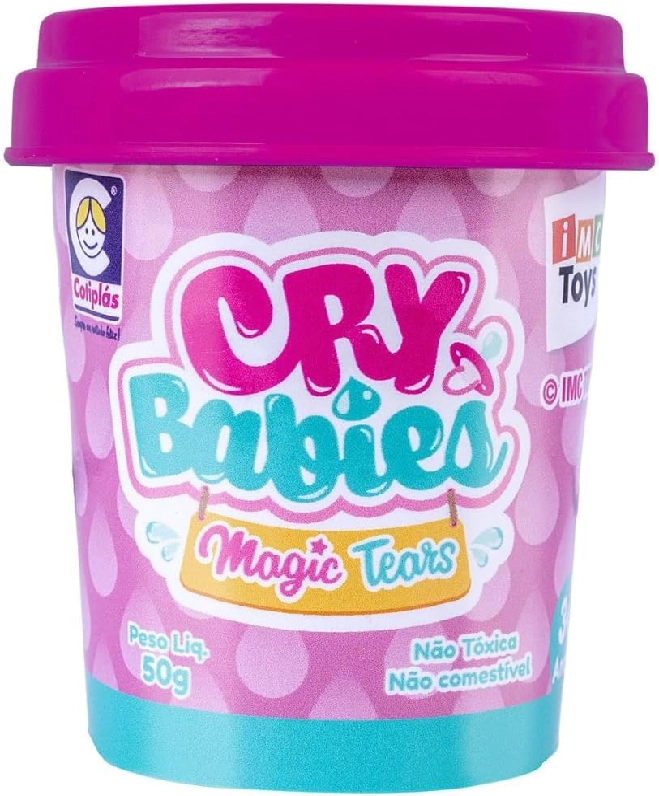 Massinha My Little Hair Cry Babies 2718 Cotiplas