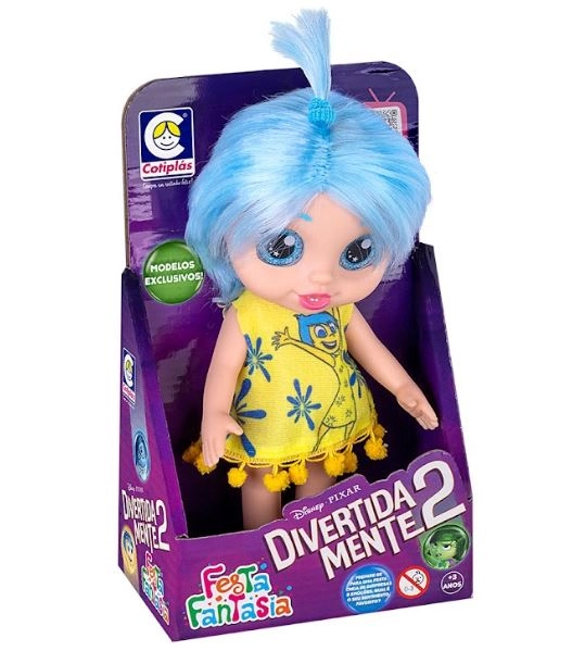 Boneca Divertidamente Alegria 2877 Cotiplas