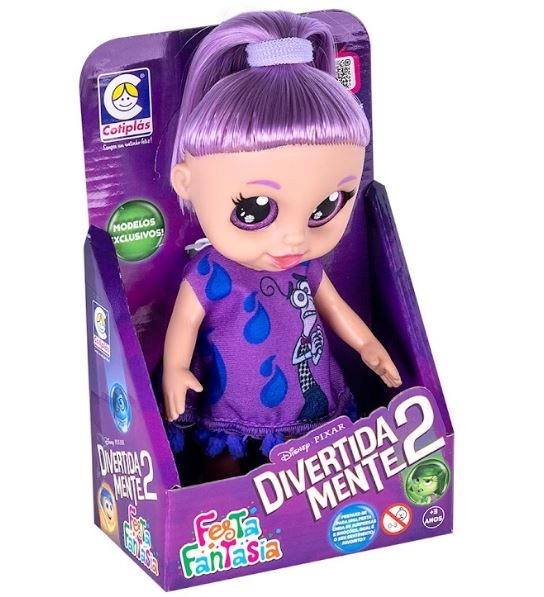 Boneca Divertidamente Medo 2881 Cotiplas