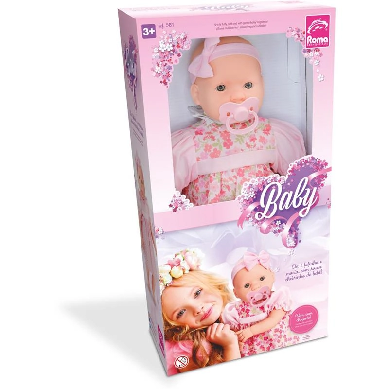 Baby Brinq Boneca Vinil