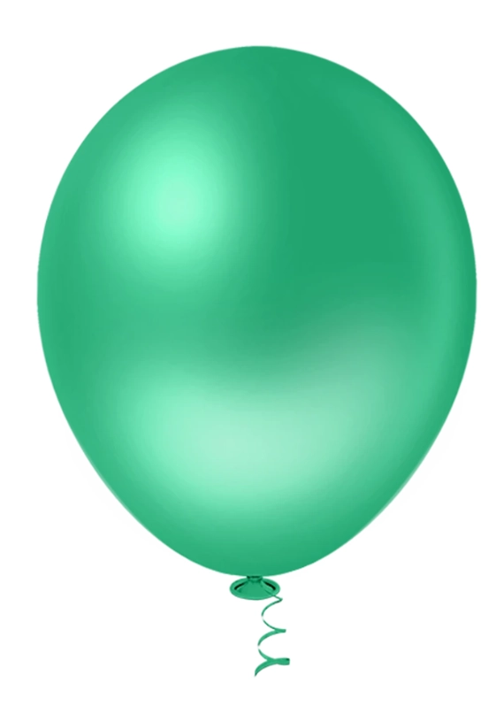 Balão Liso 5 Cor Verde Menta Pic Pic Com 50un