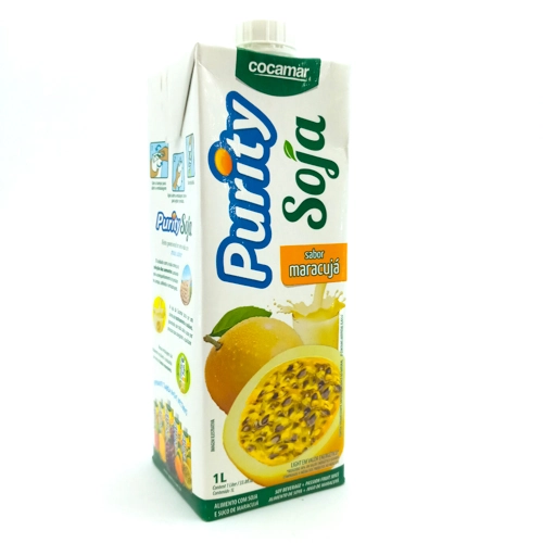 Bebida à Base De Soja Maracujá Purity Caixa 1l