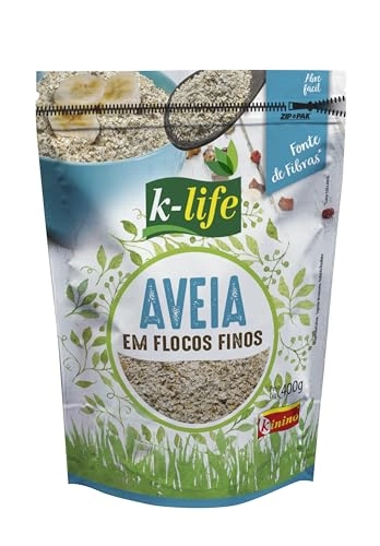 Aveia Em Flocos Finos Kinino 400g