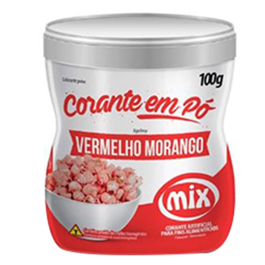 Corante Em Po Mix Vermelho