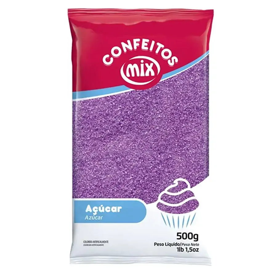 Acucar Cristal Lilas 500g Mix