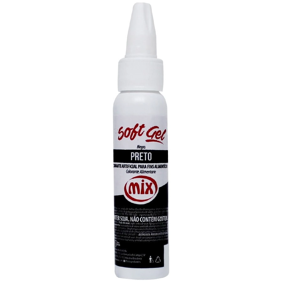 Ins Corante Softgel Mix Preto Ameixa