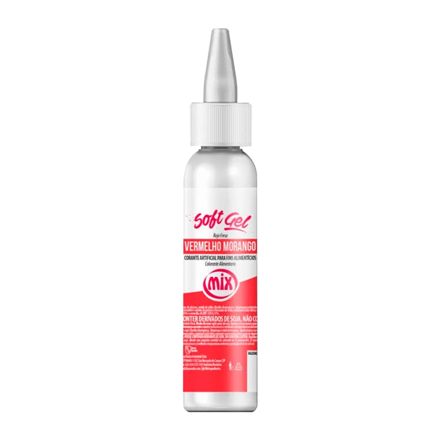 Corante Gel Mix Vermelho