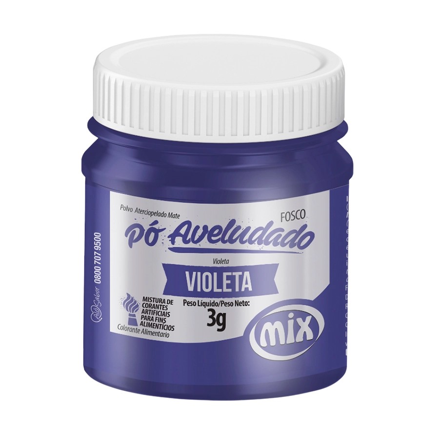 Corante Po Mix Violeta 3g