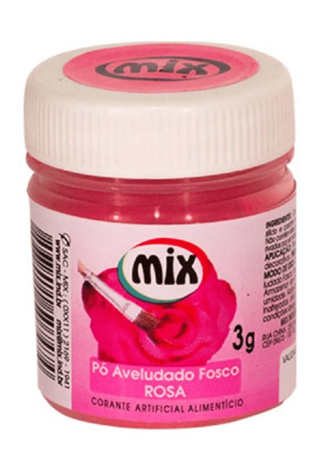 Corante Po Mix Rosa 3g