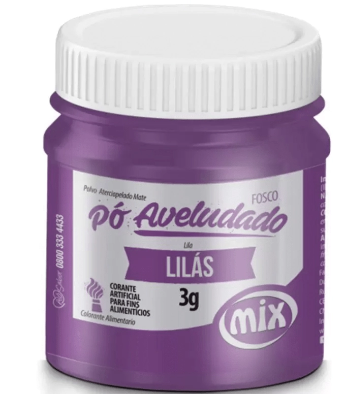 Corante Po Mix Lilas 3g