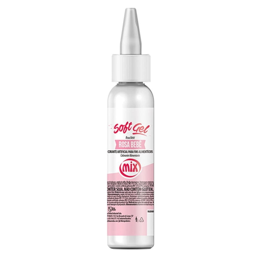 Corante Softgel Mix Candy Col Ros Be 25g