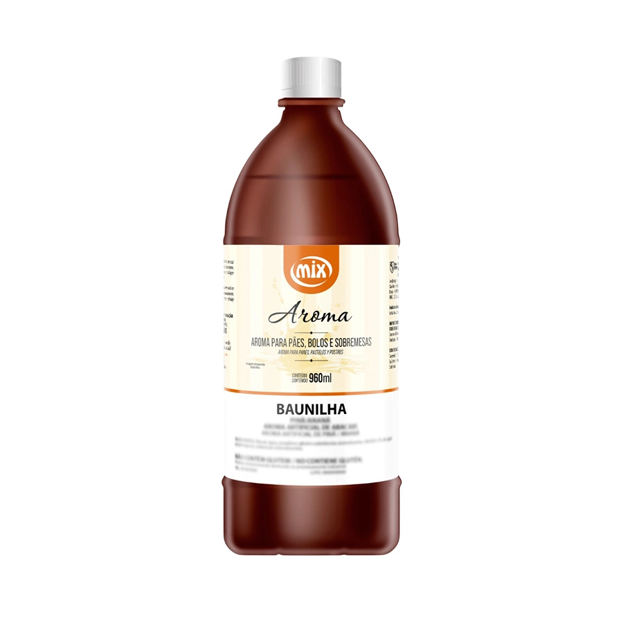 Aroma Artificial De Baunilha 960ml Mix