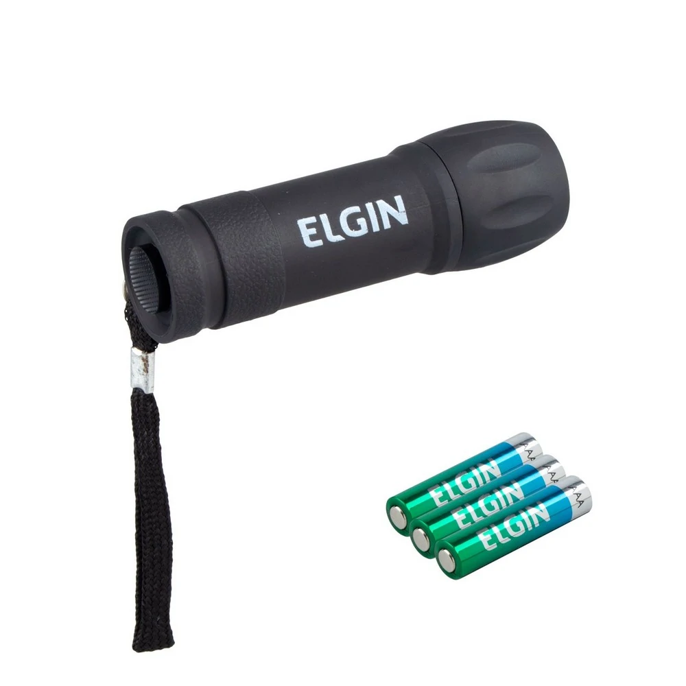 Lanterna De Bolso Elgin C/3 Pilhas Alcalinas