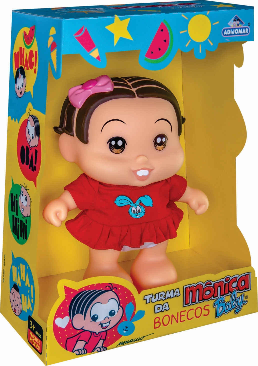 Brinq.adijomar Boneca Tur.da Monica Baby