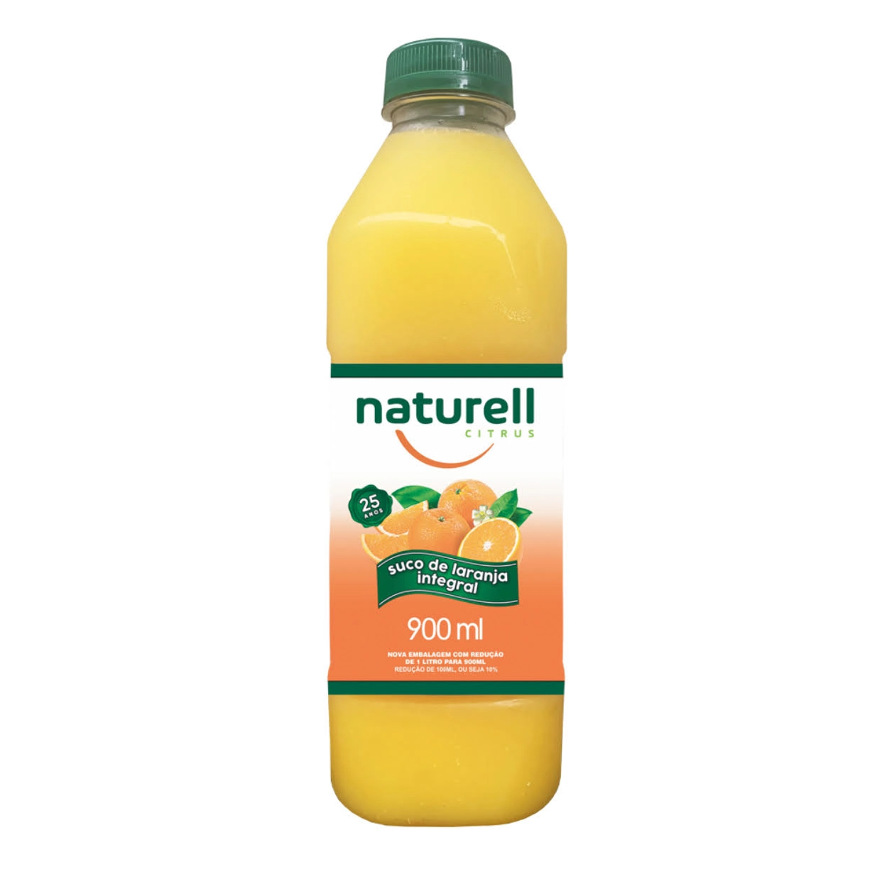 Suco Integral Laranja Naturell Garrafa 900ml