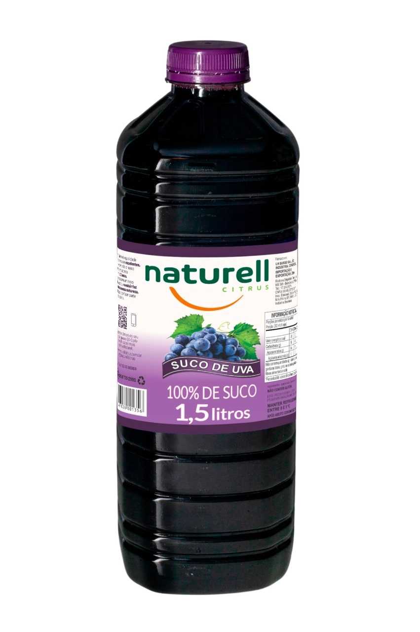 Suco Uva Naturell 1500ml