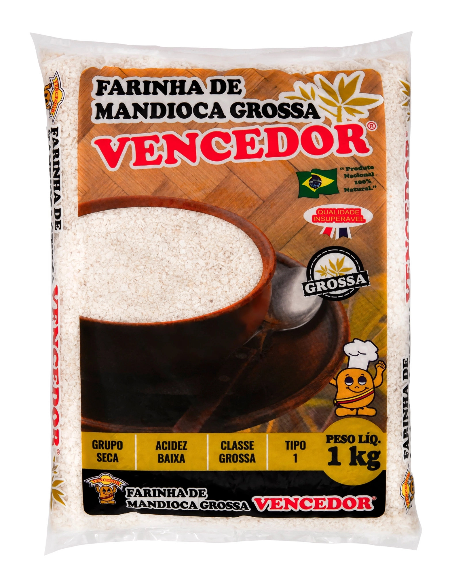 Farinha Mand Vencedor 1kg Grossa