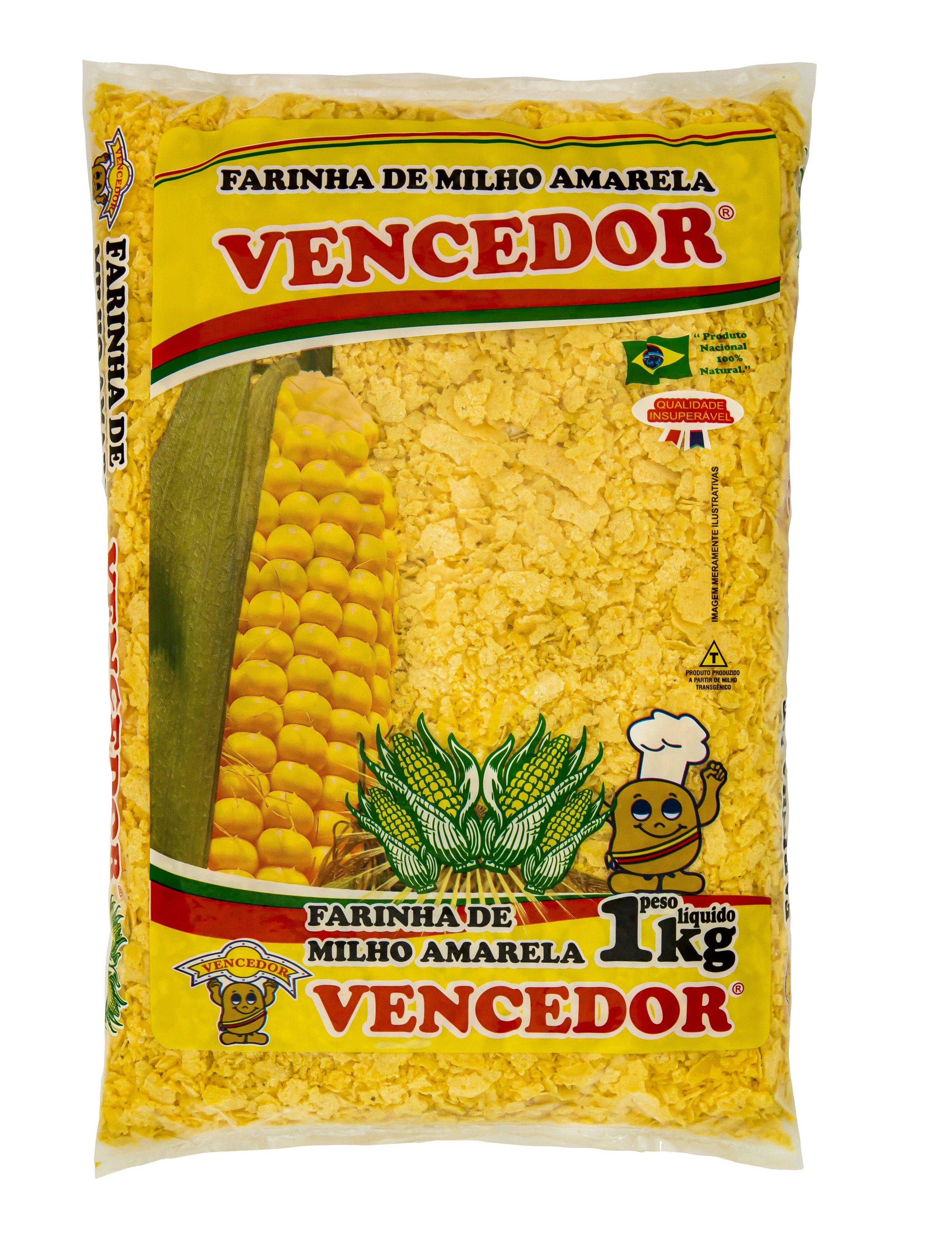 Farinha Milho Amarela Vencedor 1kg