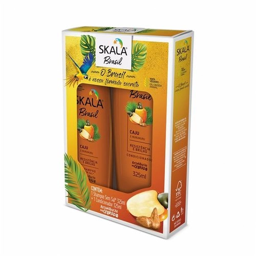 Kit Skala Sh Cond 325ml Caju/murumuru