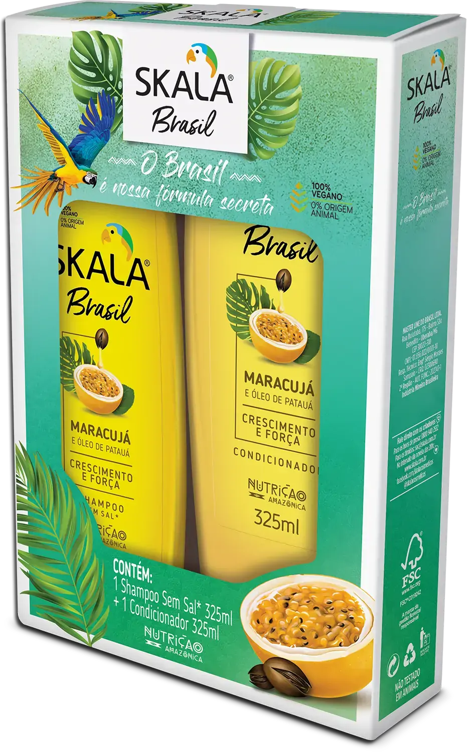 Kit Skala Sh Cond 325ml Maracuja