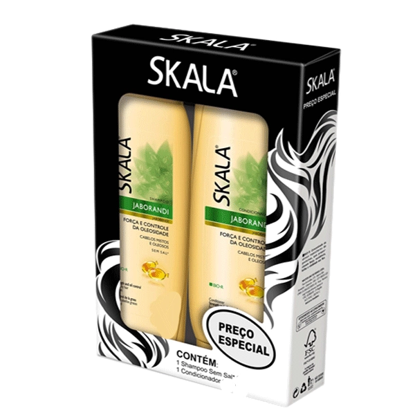 Kit Skala Shampo Condicionador 325ml Jaborandi