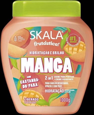 Creme Tratamento Skala 1kg Manga E Castanha Do Para