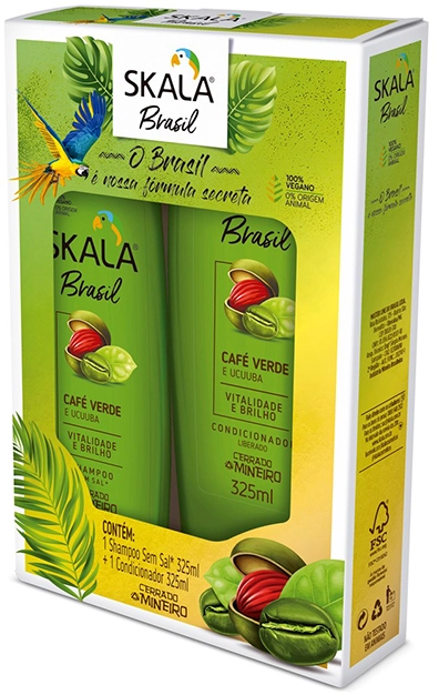 Shampoo Cond.skala 325ml Cha Verde