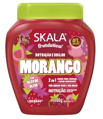 Creme Tratamento Skala 1kg Morango