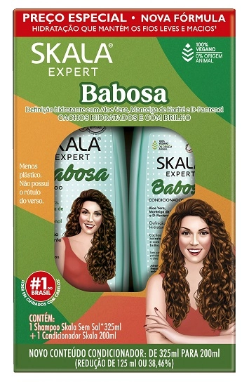 Kit Sh 325ml Cond 200ml Skala Expert Babosa
