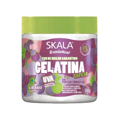 Gelatina Cap Skala 550g Uva