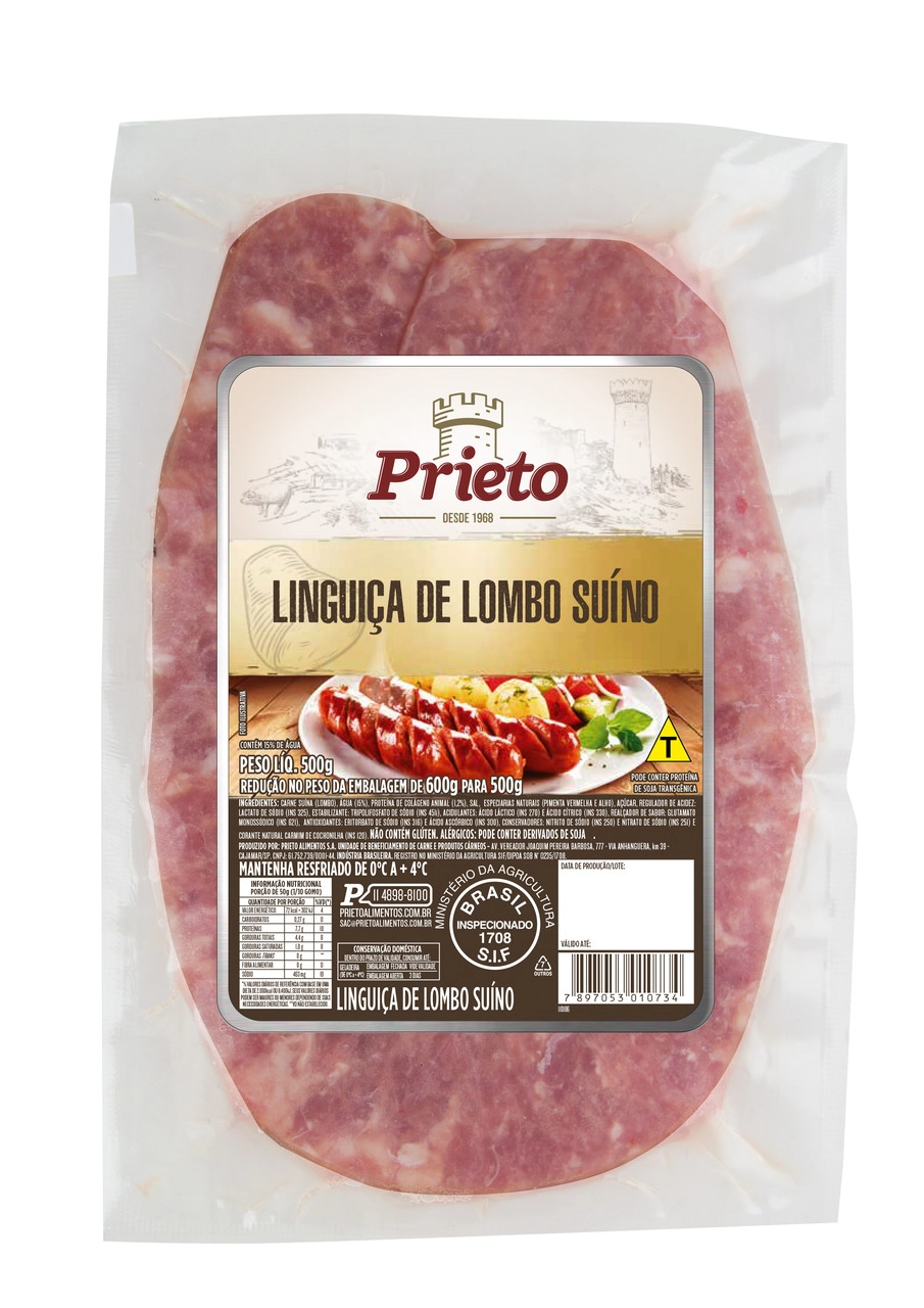 Ling Prieto 500g Lombo Suino