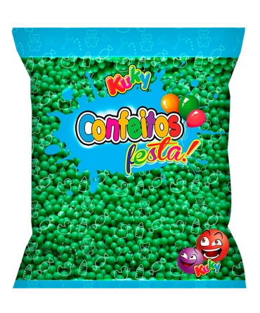 Kuky Confeito Verde 500g