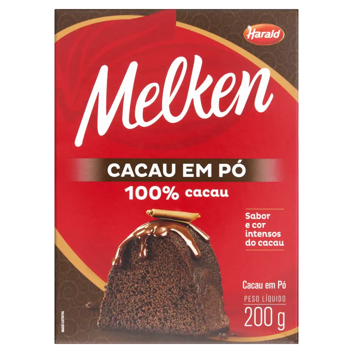 Cacau Pó Melken Caixa 200g