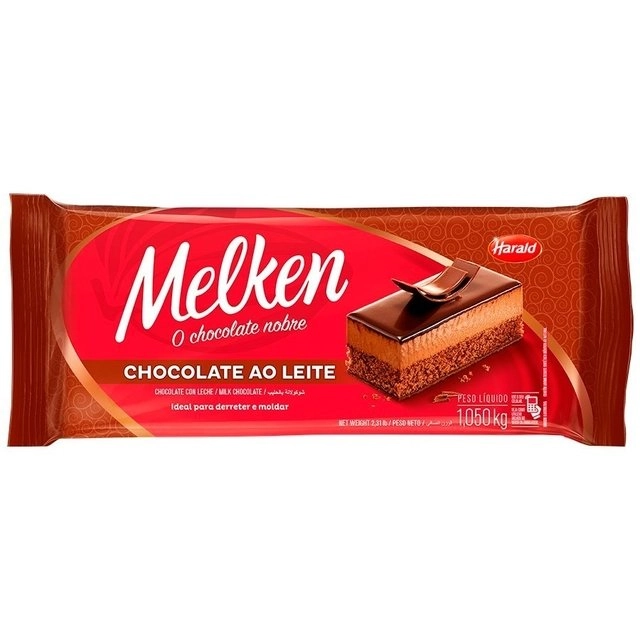 Cobertura Harald Melken Chocolate Ao Leite 1,