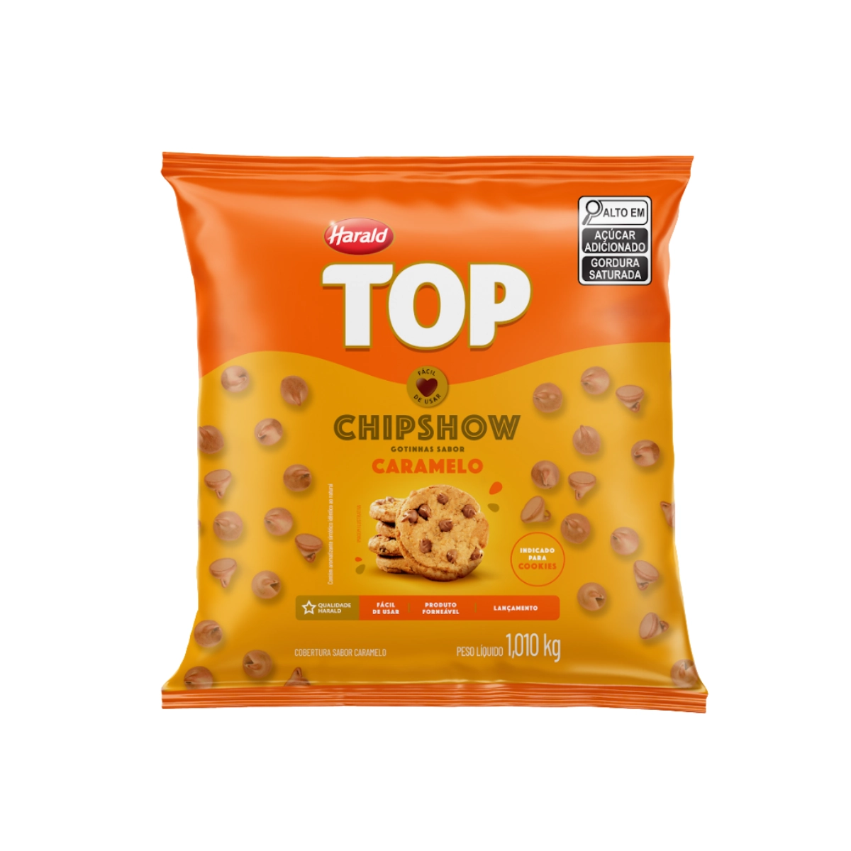 Choco Cob Top Chipshow Caramelo 1,01kg 104493 Harald
