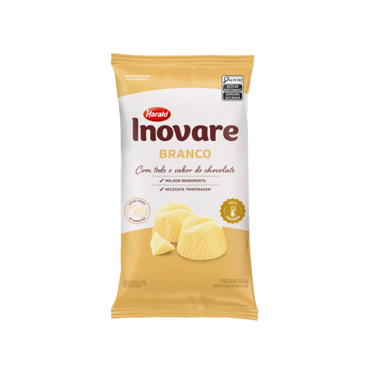 Choco Gts Branco Inovare 2,05kg 104497 Harald