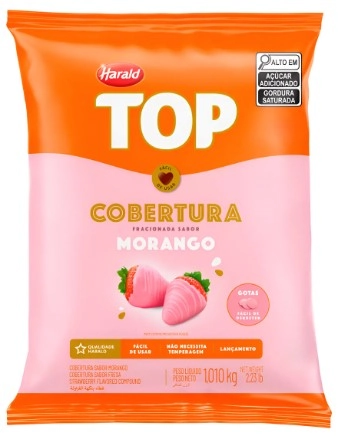 Choco Top Cob Morango Gt 1.01kg 104650 Harald