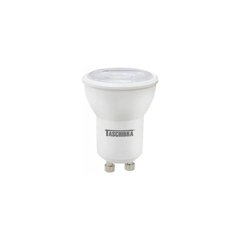 Kit 10 Lâmpadas Led Taschibra Tdl 20 Mini Dicroica Mr11 3,5w Gu10 Bivolt 4000k Luz Neutra
