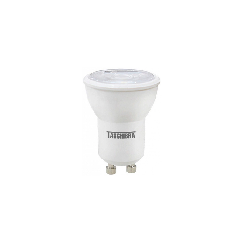 Kit 10 Lâmpadas Led Taschibra Tdl 20 Mini Dicroica Mr11 3,5w Gu10 Bivolt
