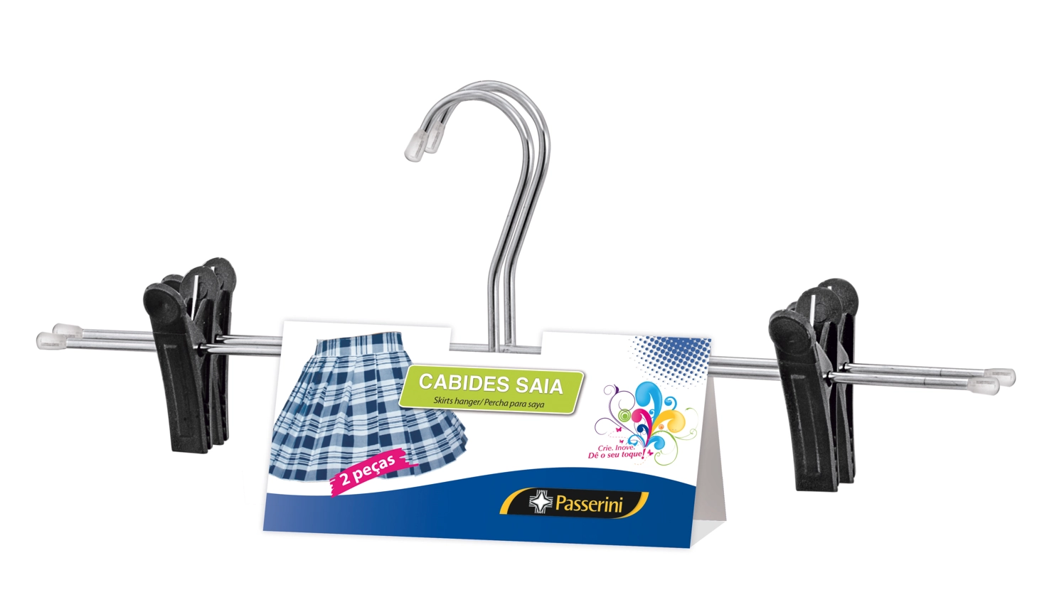 Caide Saia/short Cromado Passerini 2 Und